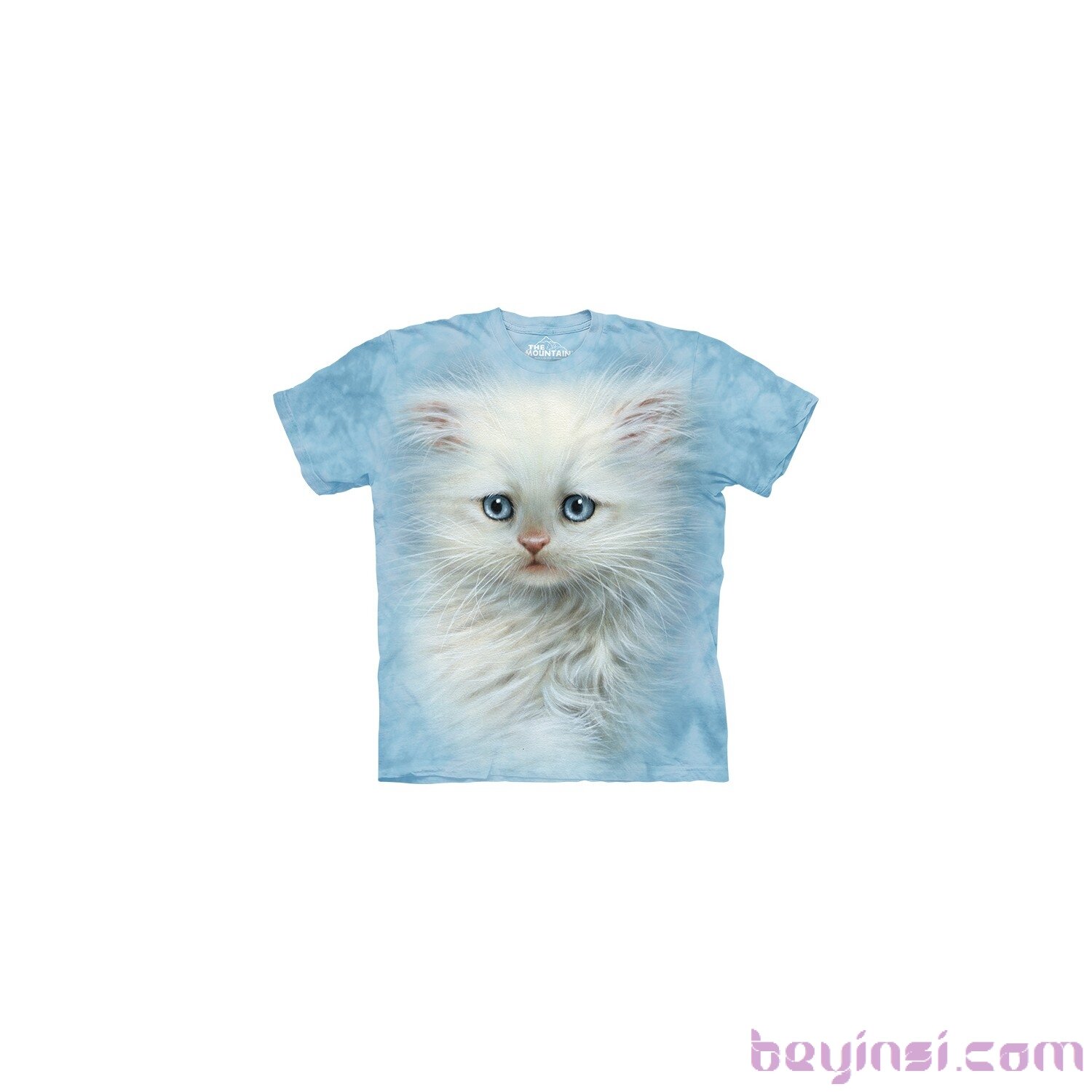 fluffy-white-kitten-t-shirt-3d-hayvan-temalı-tişörtler-beyinsi